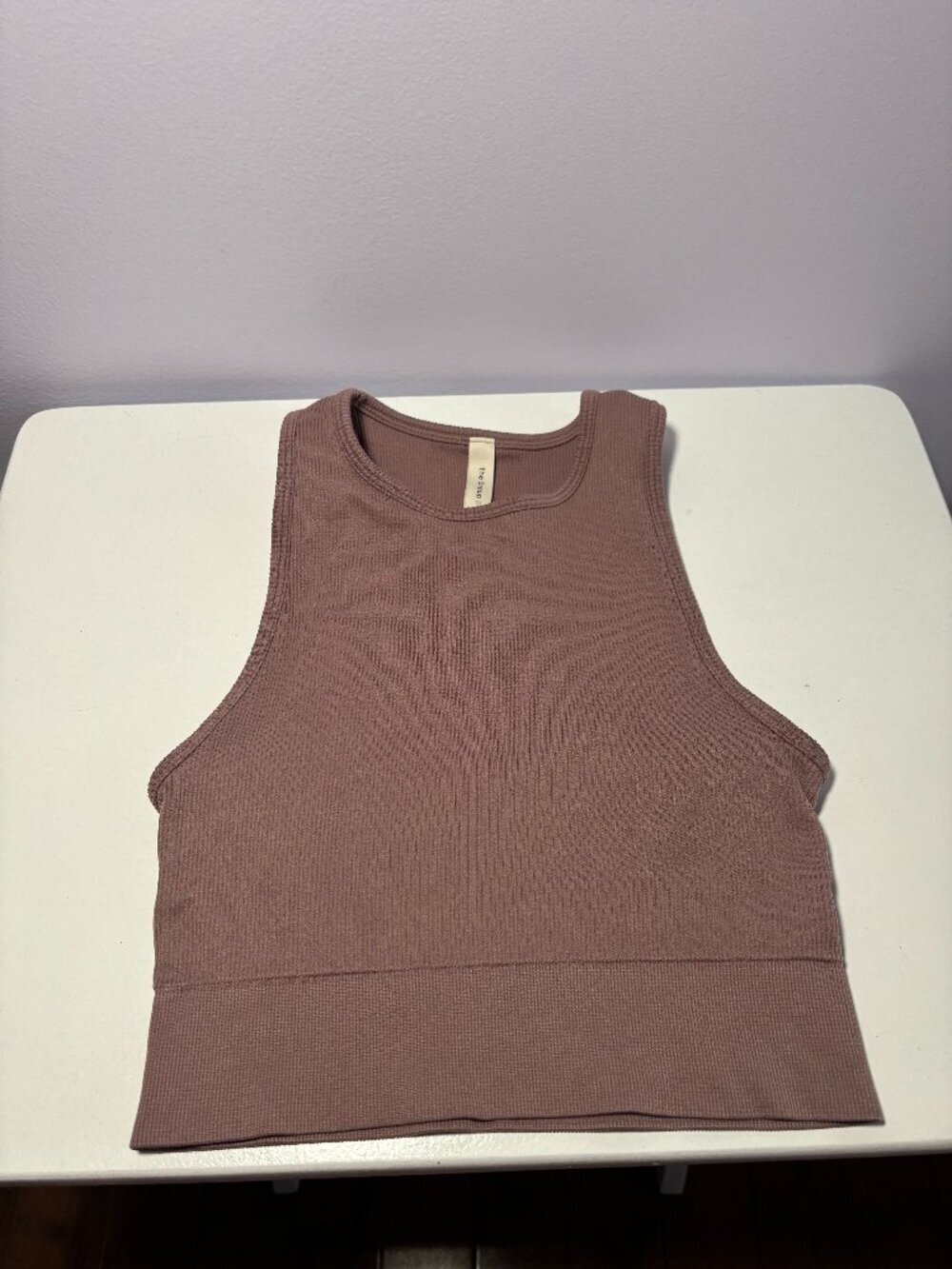 Babaton Aritzia Ribbed Sporty Athleisure Crop Tank Top Size XS